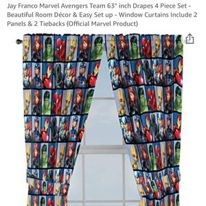 Avengers curtains